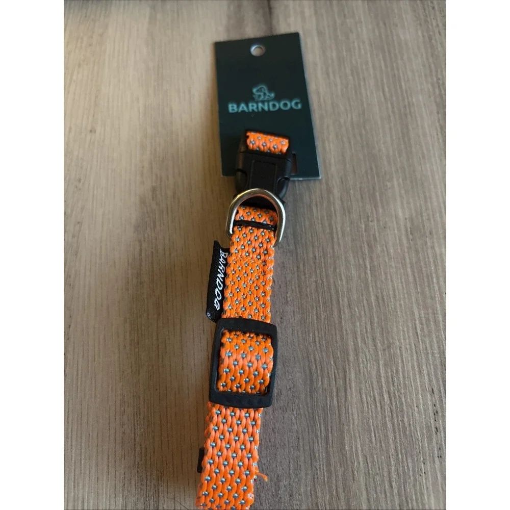 Barndog Orange Collar Small/medium Dogs- New With‎ Tags